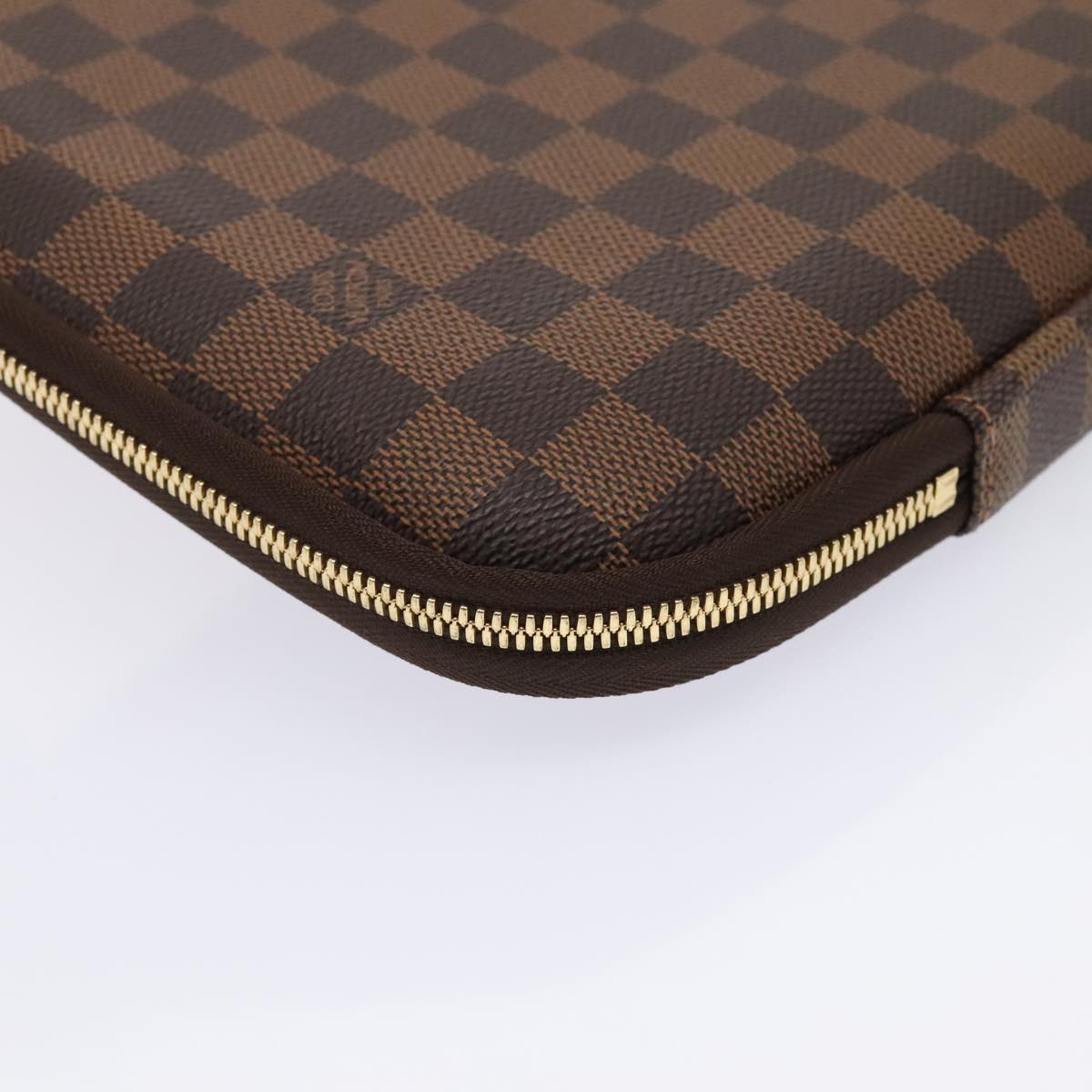 Louis Vuitton Computer sleeve Brown Canvas Wallet Accessories