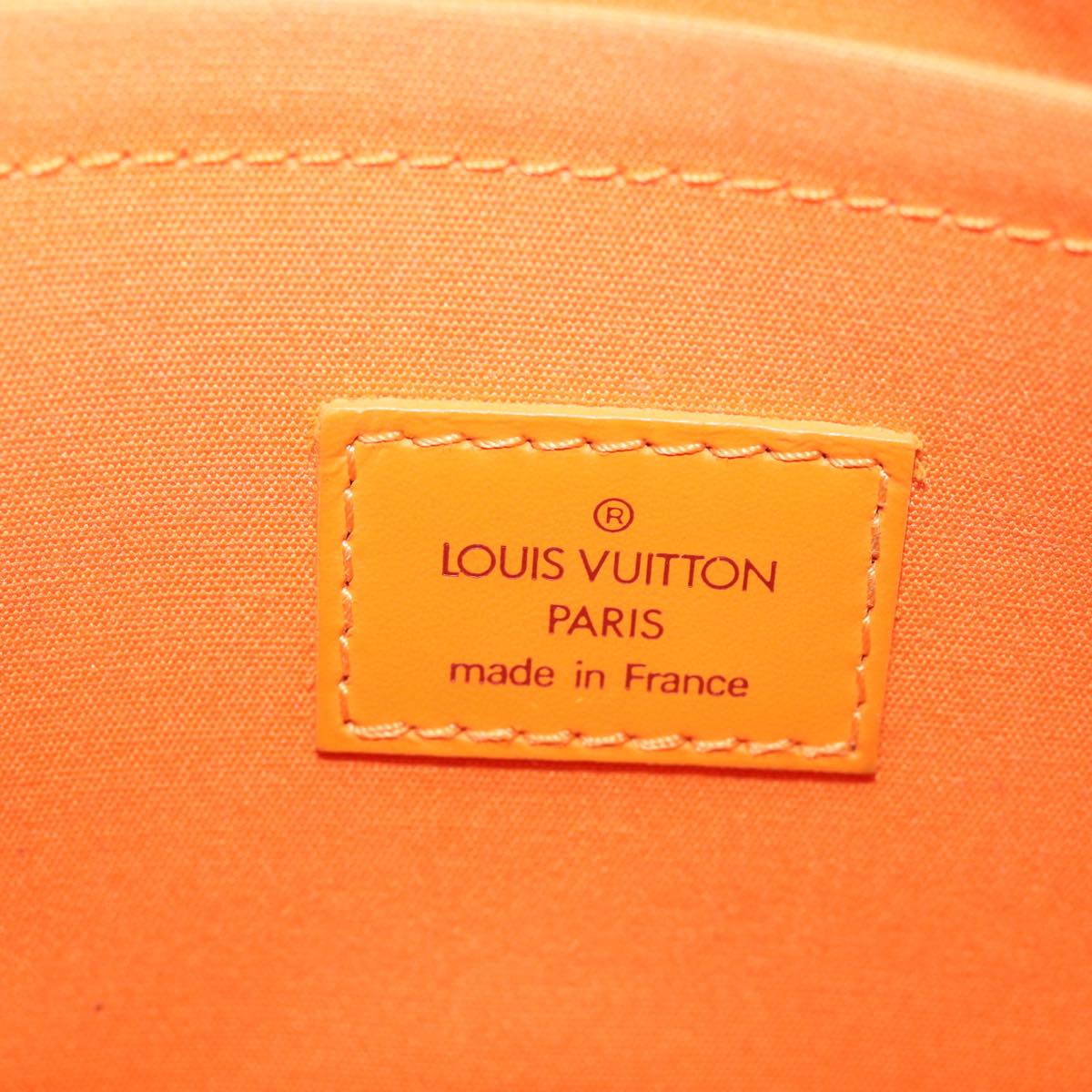 Louis Vuitton Dhanura Yellow Leather Hand Bag