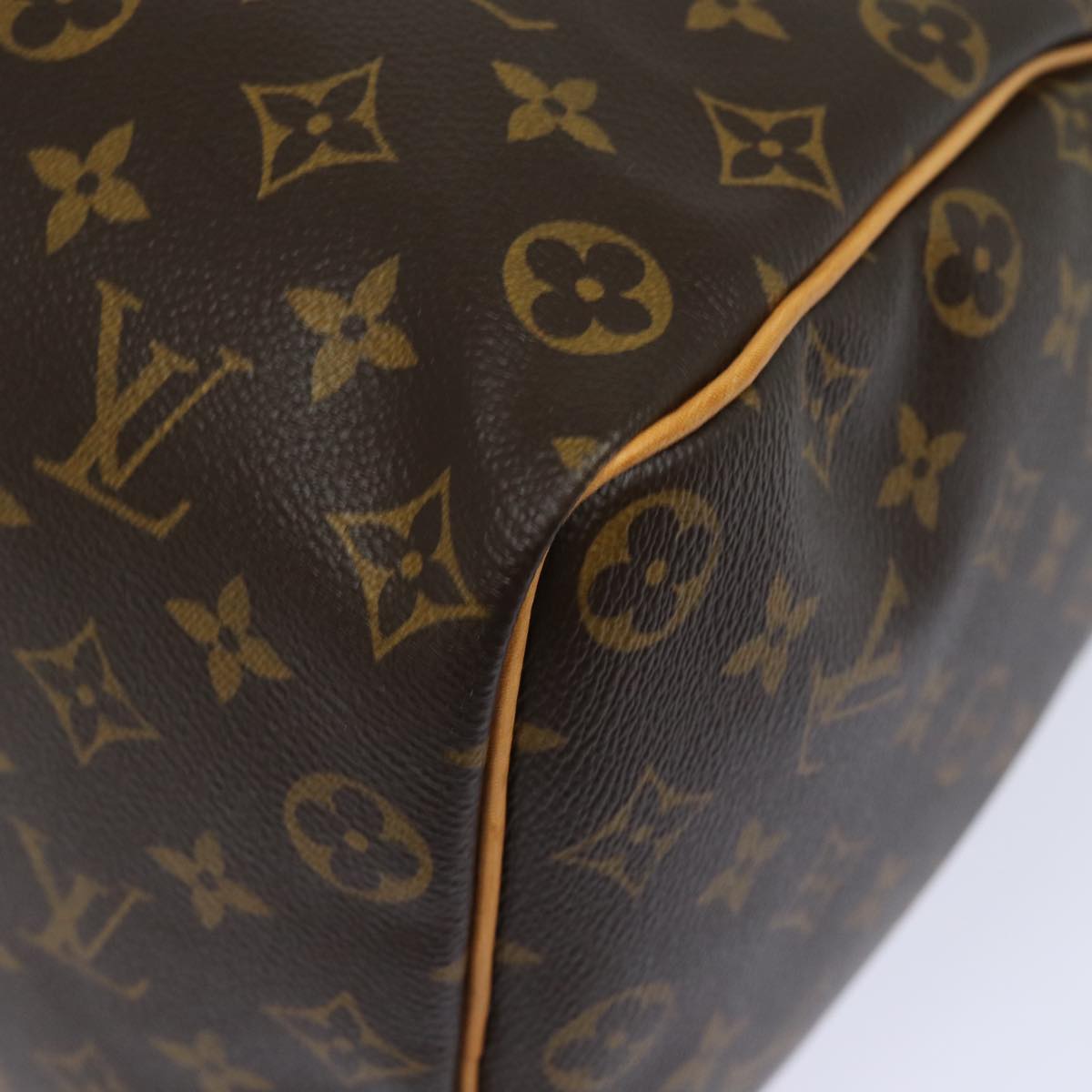 Louis Vuitton Speedy 35 Brown Canvas Hand Bag