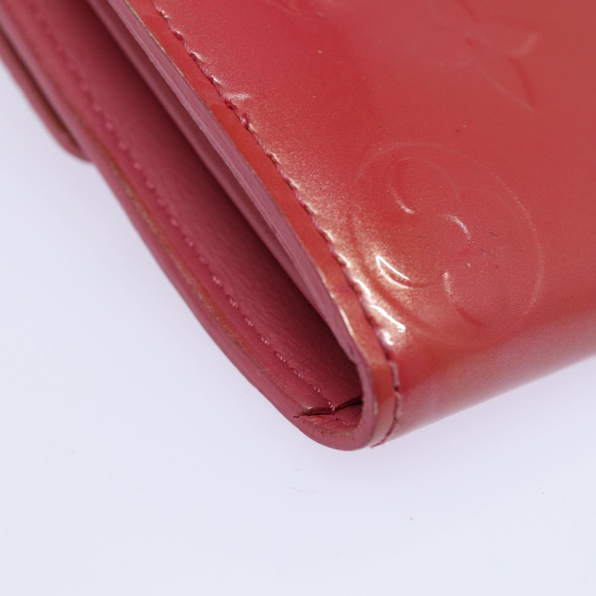 Louis Vuitton Sarah Red Patent Leather Wallet Accessories