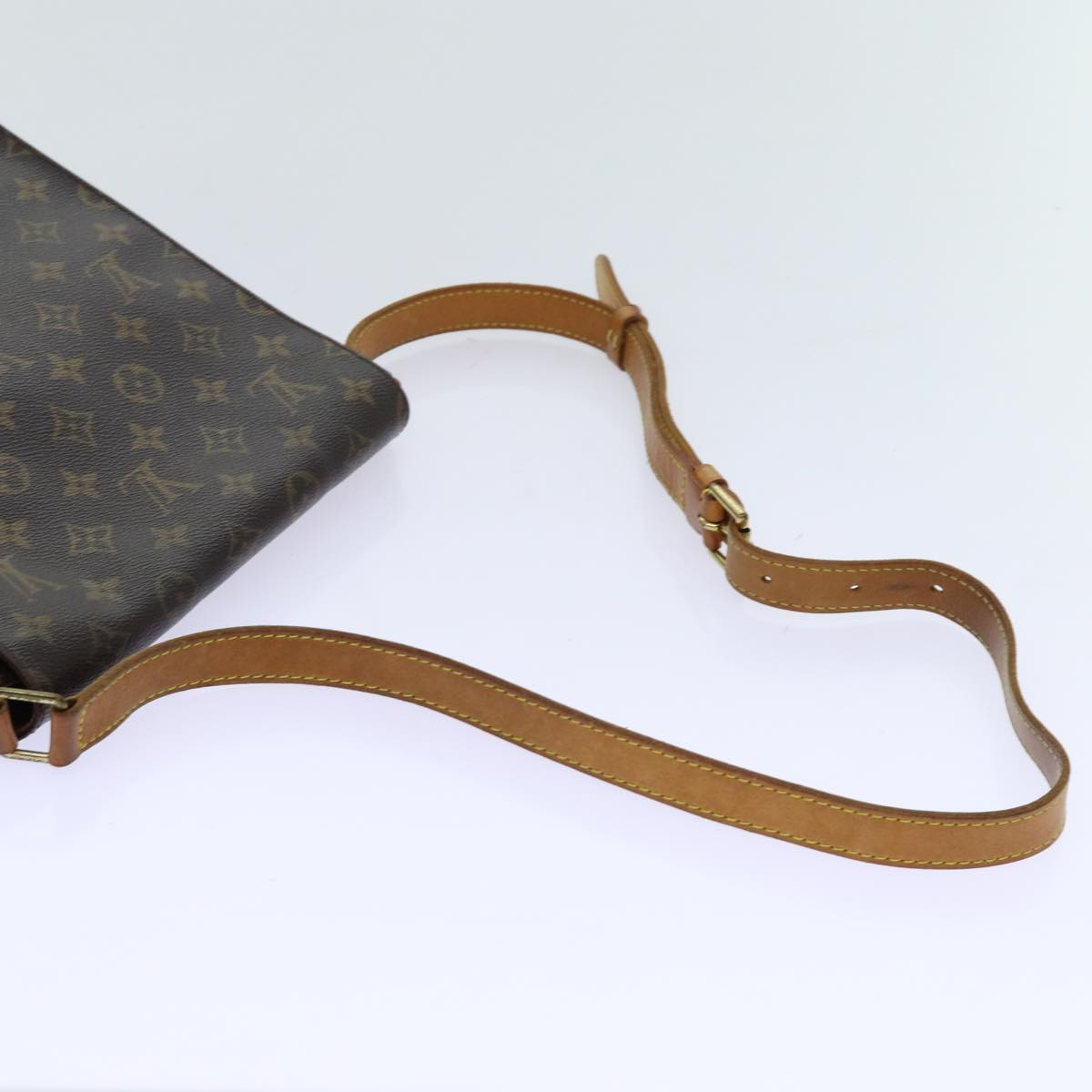 Louis Vuitton Musette Brown Canvas Shoulder Bag