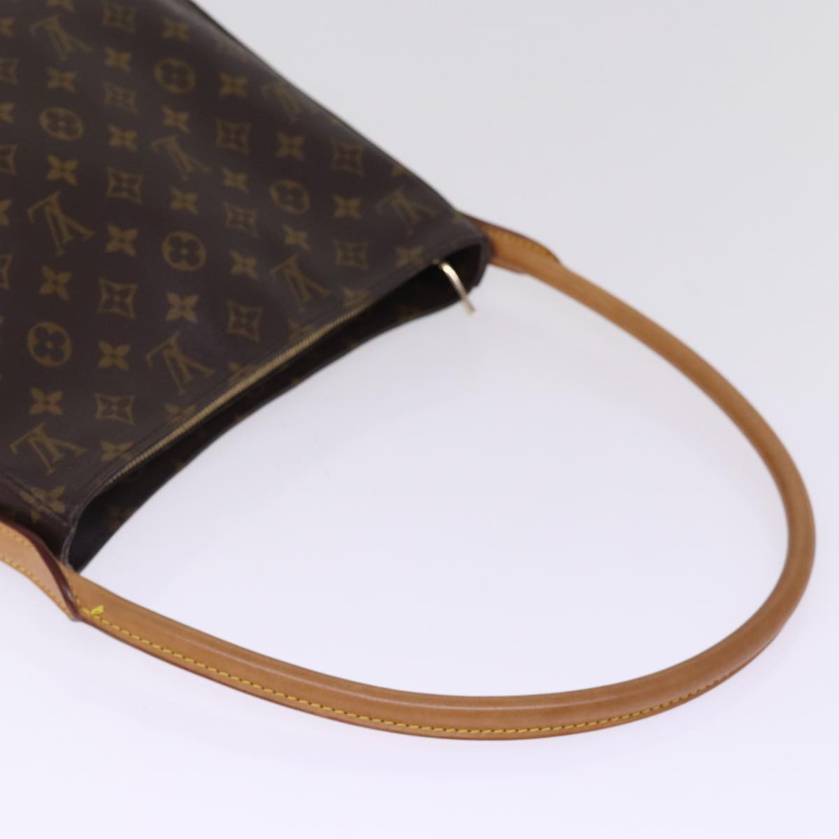 Louis Vuitton Looping Brown Canvas Shoulder Bag