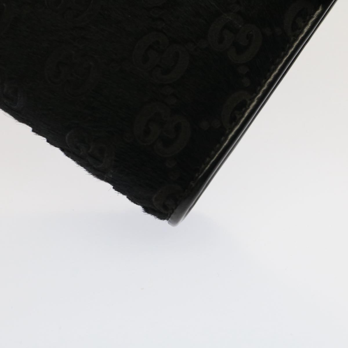 Gucci Demi lune Black Canvas Wallet Accessories