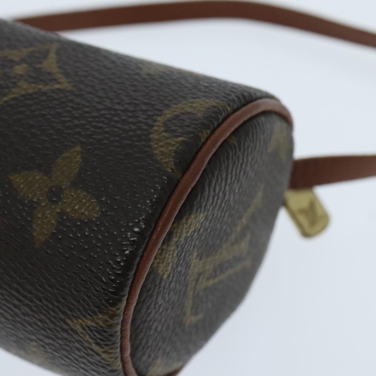 Louis Vuitton Mini baby papillon Blue Canvas Clutch Bag