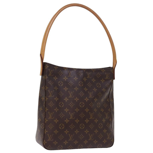 Louis Vuitton Looping Brown Canvas Shoulder Bag