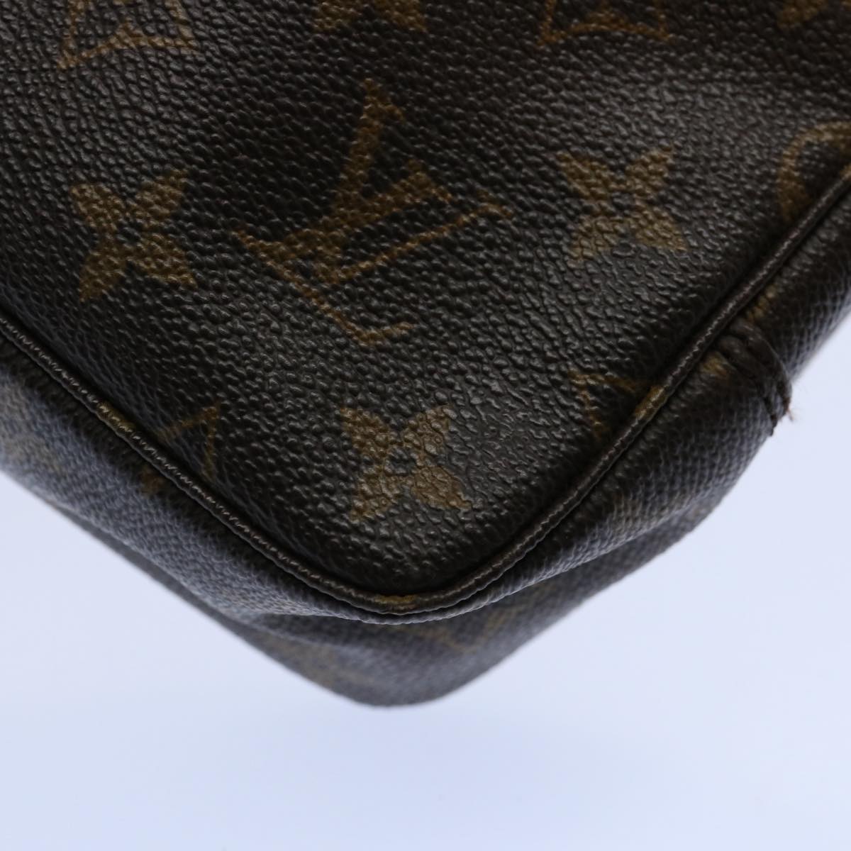 Louis Vuitton Trousse de Toilette Brown Canvas Clutch Bag