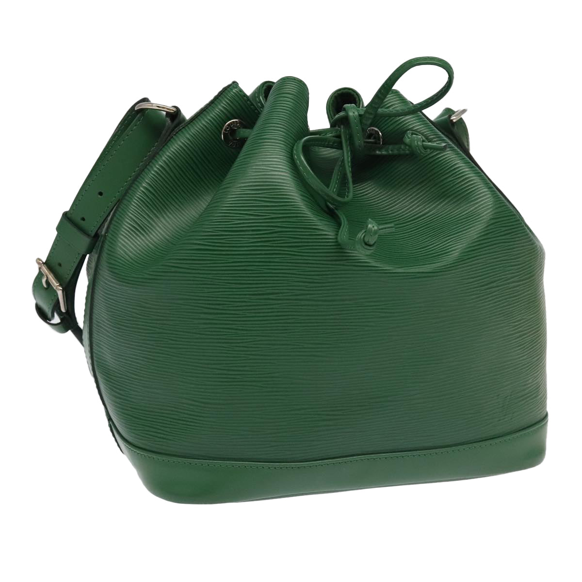 Louis Vuitton Noé Green Leather Shoulder Bag