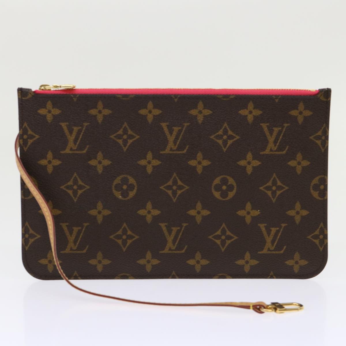 Louis Vuitton Neverfull MM Brown Canvas Tote Bag