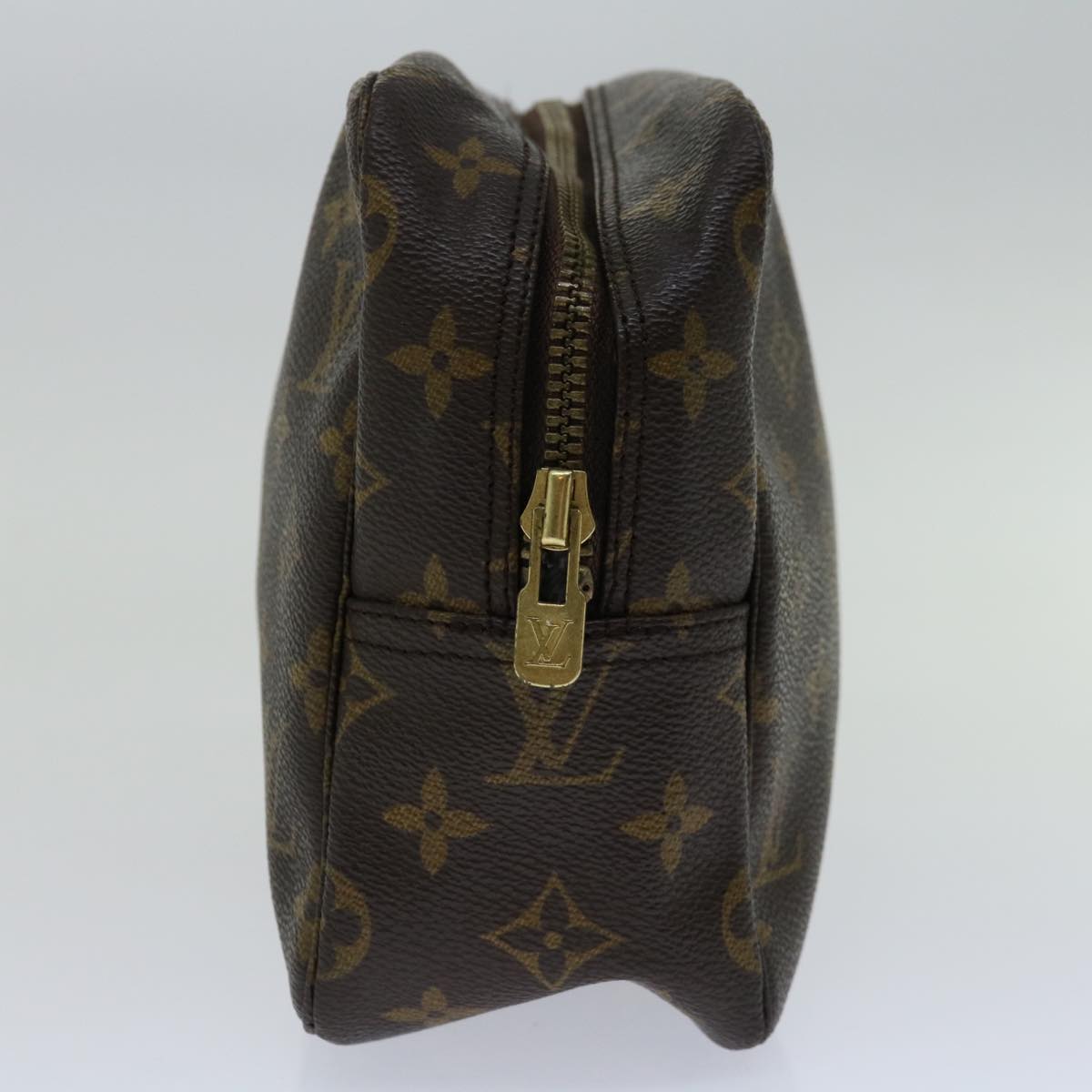 Louis Vuitton Trousse de Toilette Brown Canvas Clutch Bag