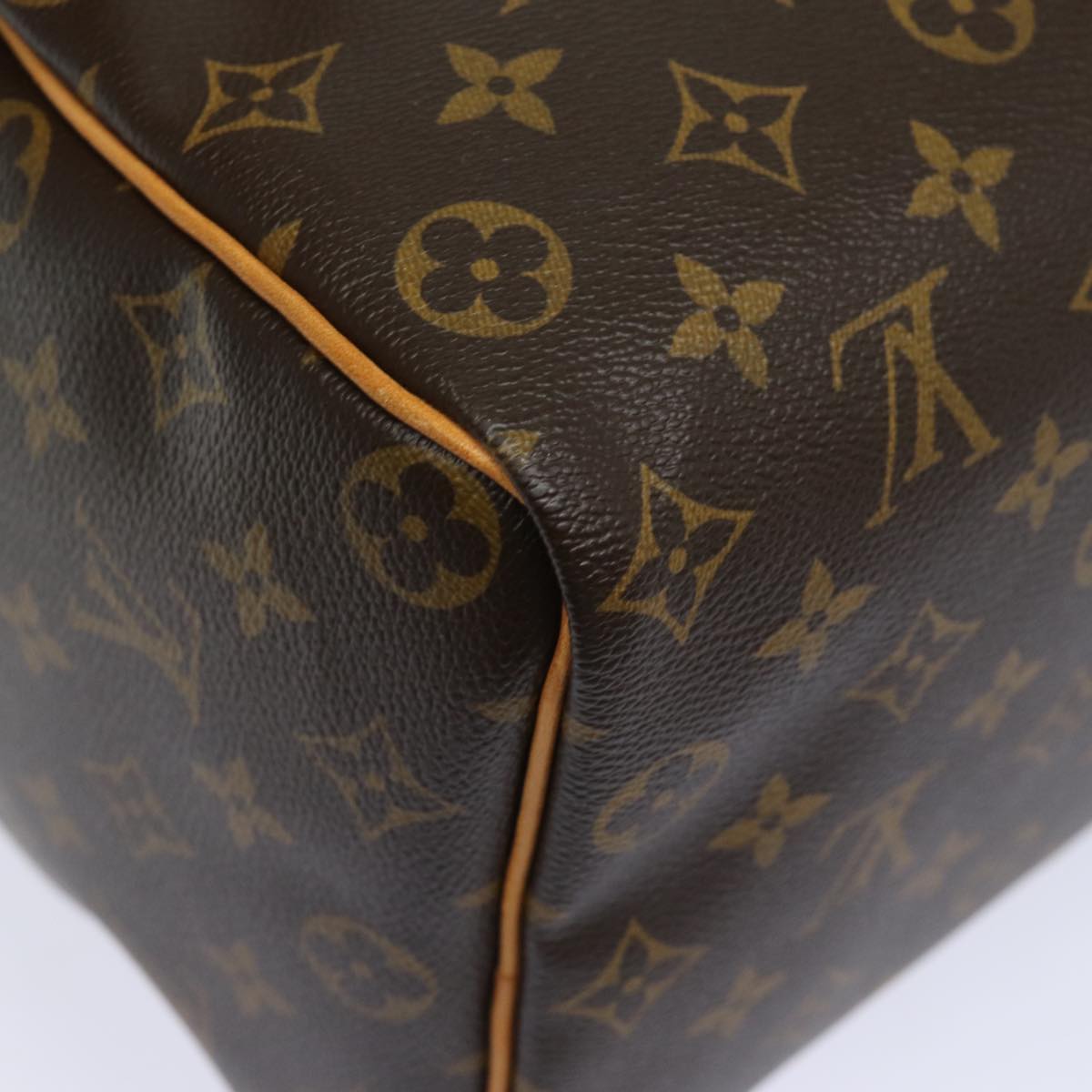 Louis Vuitton Speedy 35 Brown Canvas Hand Bag