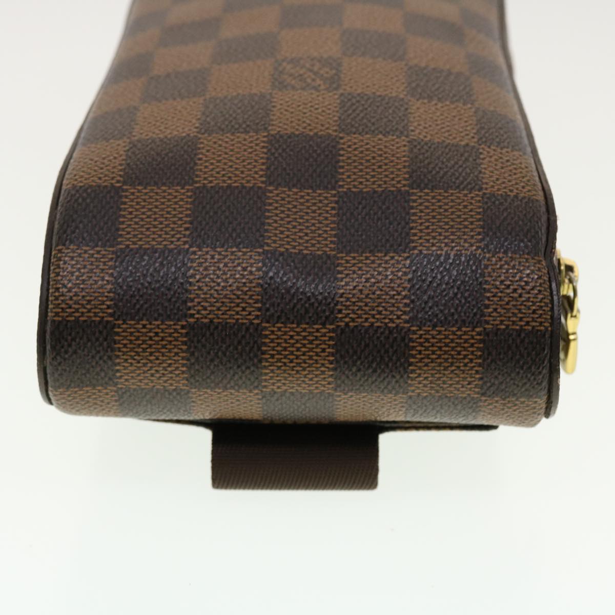 Louis Vuitton Geronimos Brown Canvas Shoulder Bag