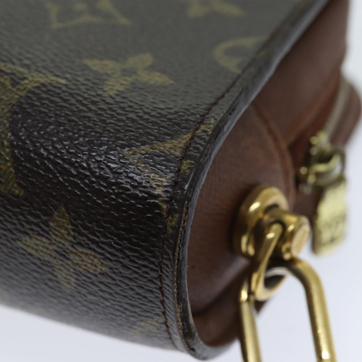 Louis Vuitton Orsay Brown Canvas Clutch Bag