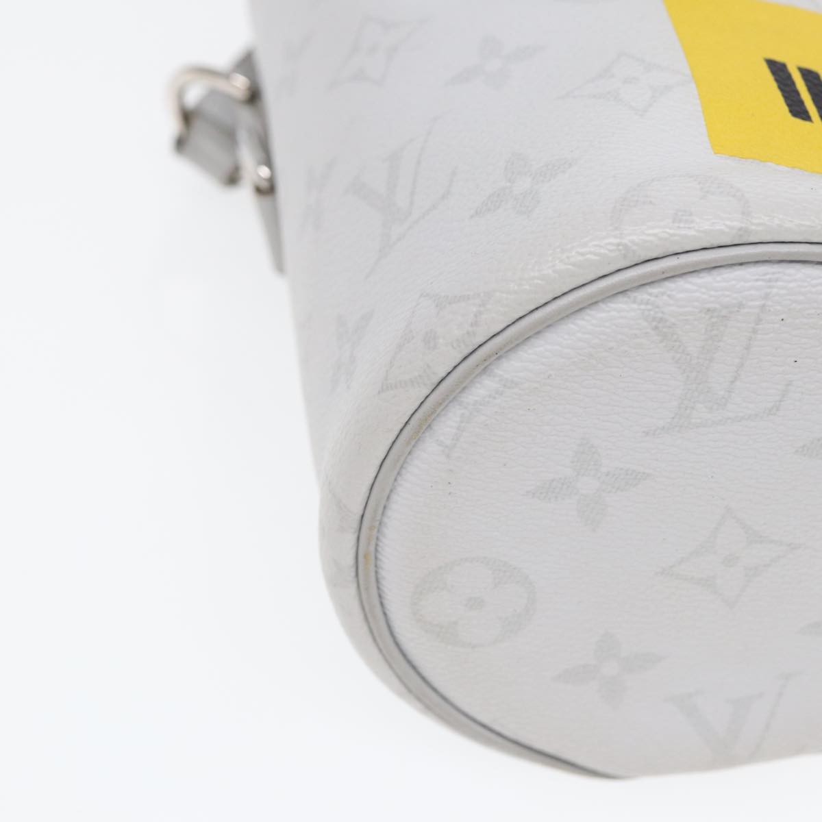 Louis Vuitton Chalk Nano White Leather Shoulder Bag