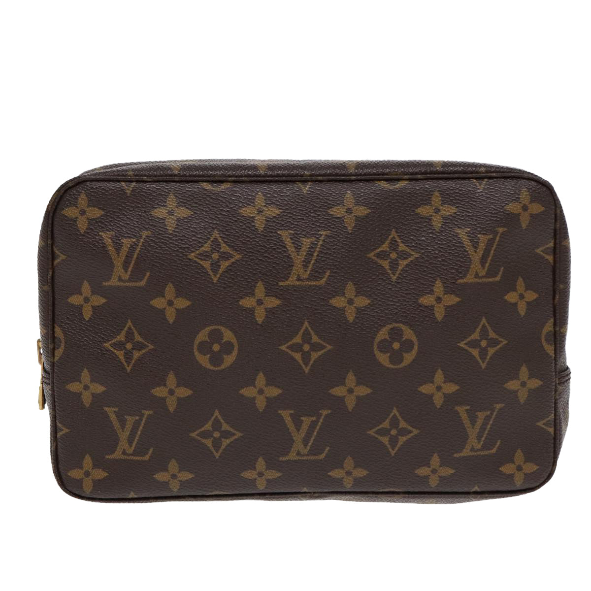 Louis Vuitton Trousse de Toilette Brown Canvas Clutch Bag