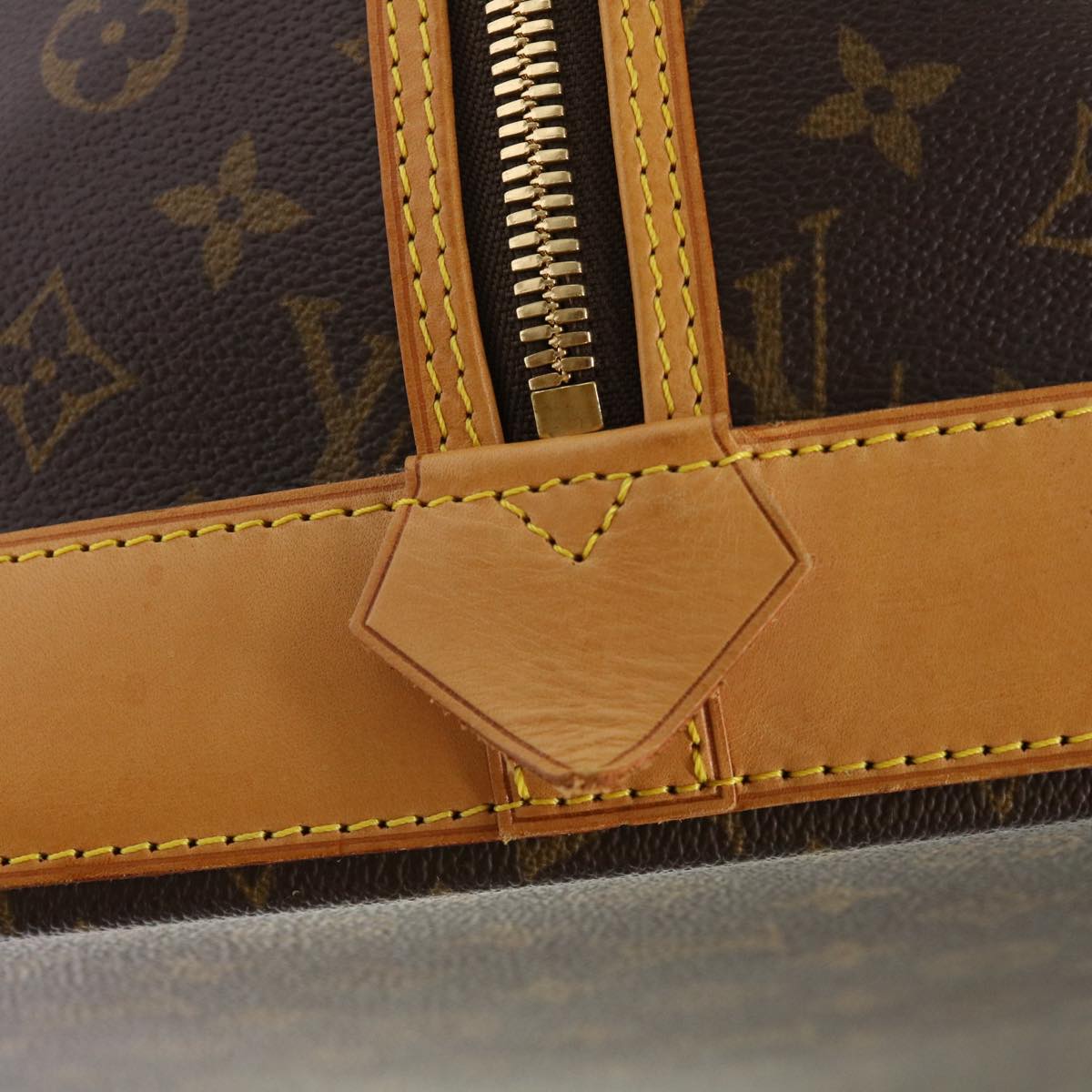 Louis Vuitton Alma Brown Canvas Travel Bag