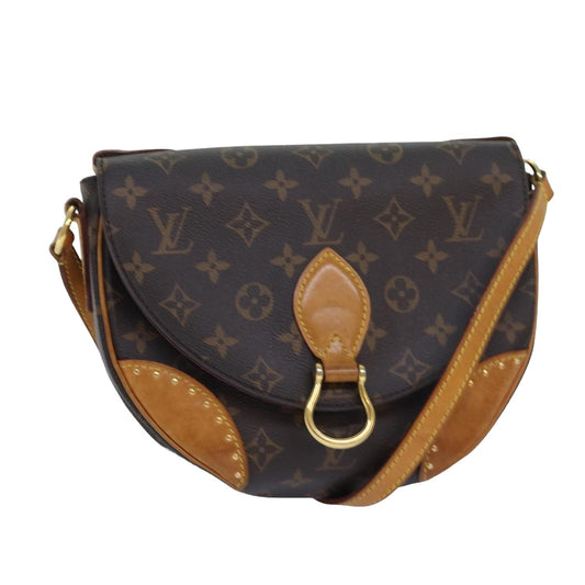 Louis Vuitton Saint Cloud Brown Canvas Shoulder Bag