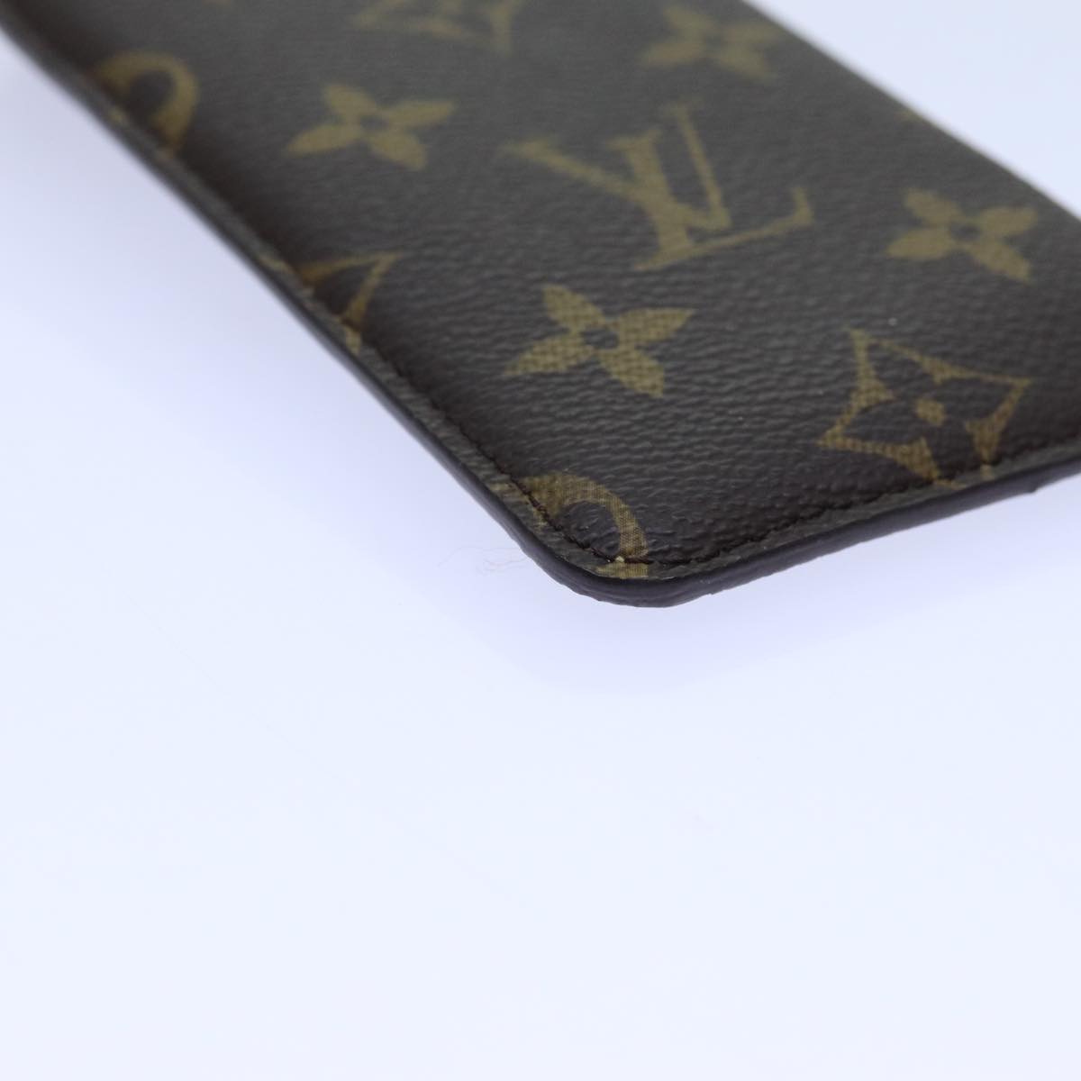 Louis Vuitton Etui à lunettes Brown Canvas Wallet Accessories