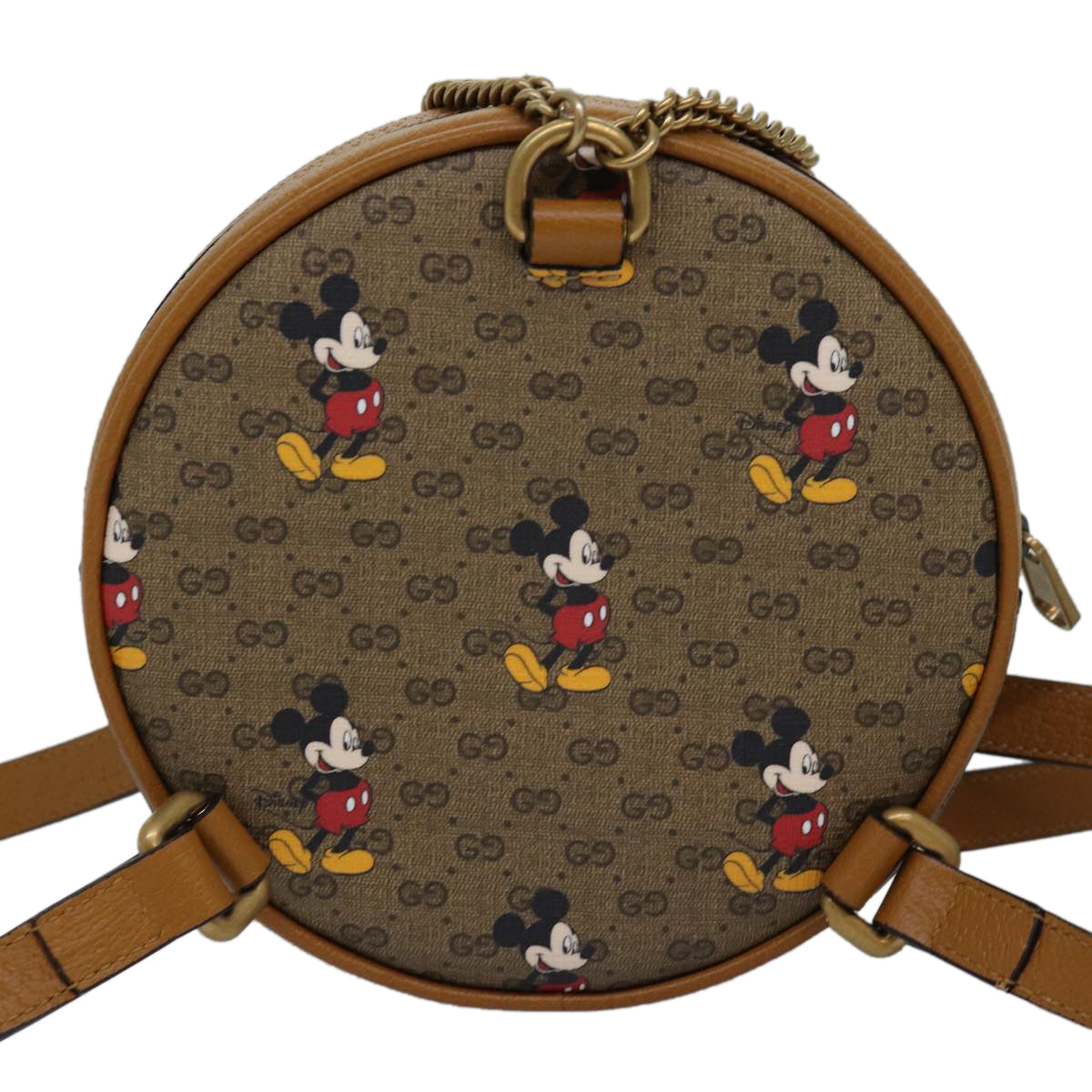 Gucci Disney X Gucci Beige Canvas Backpack Bag