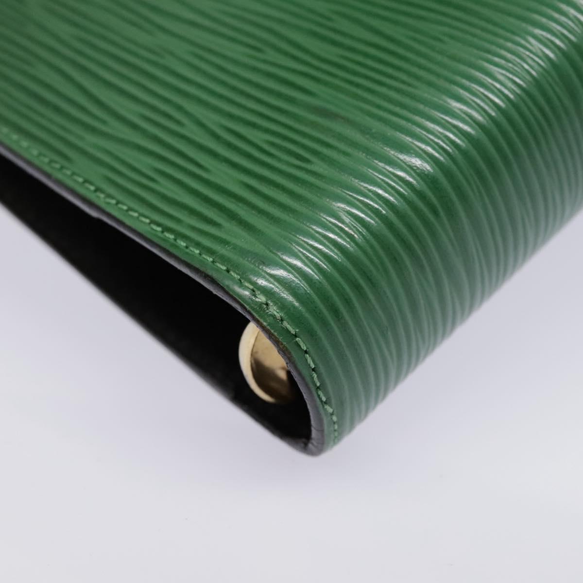 Louis Vuitton Agenda Green Leather Wallet Accessories