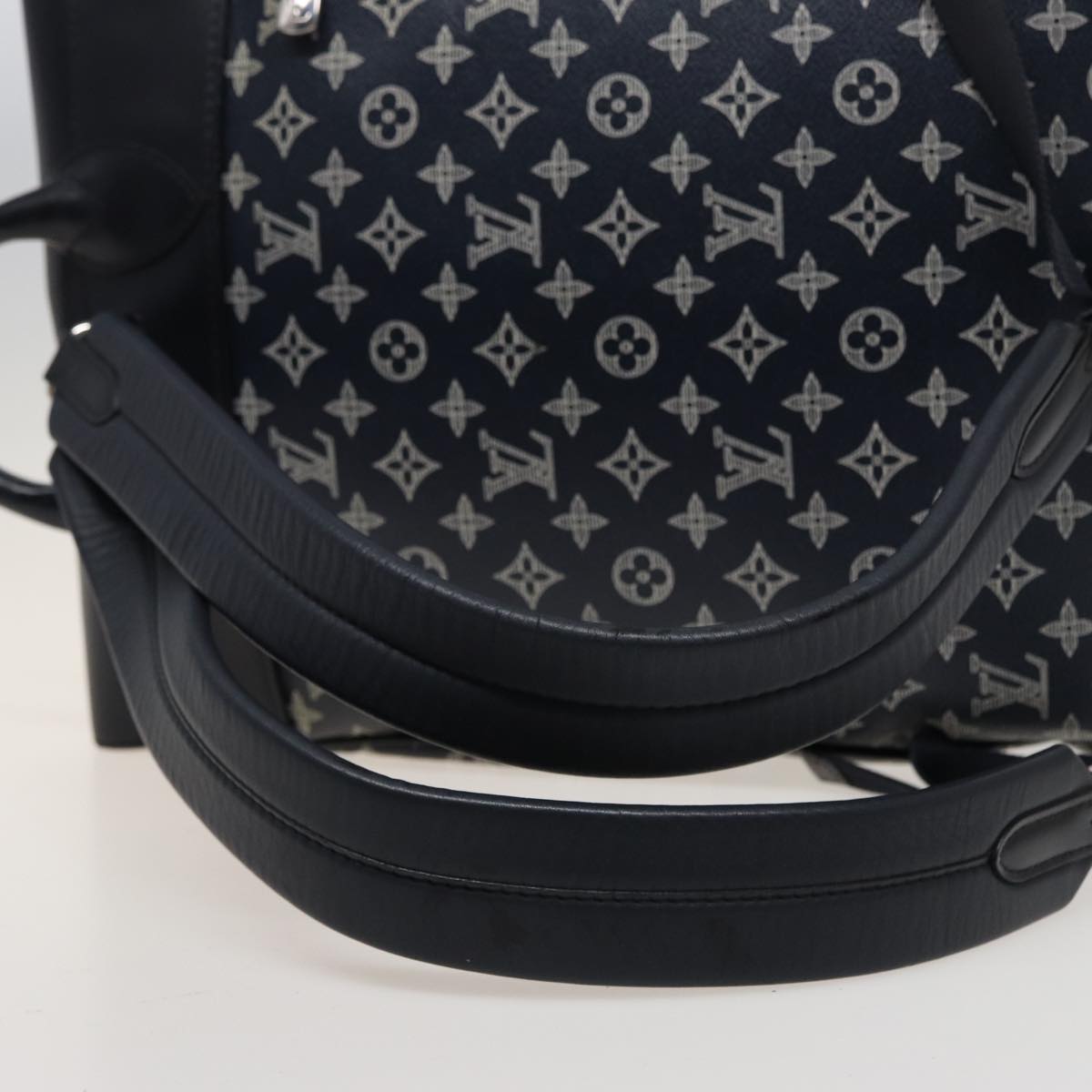 Louis Vuitton Steamer Black Canvas Backpack Bag