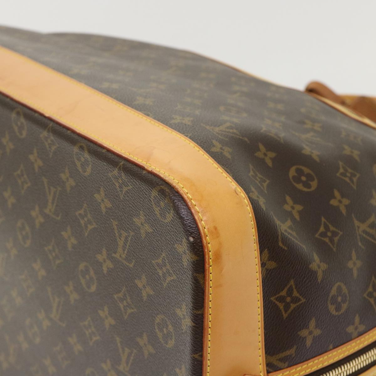 Louis Vuitton Alma Brown Canvas Travel Bag