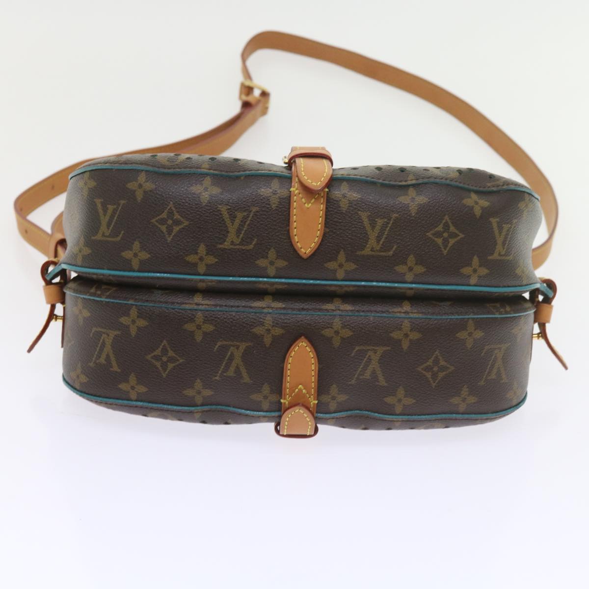 Louis Vuitton Saumur Brown Canvas Shoulder Bag