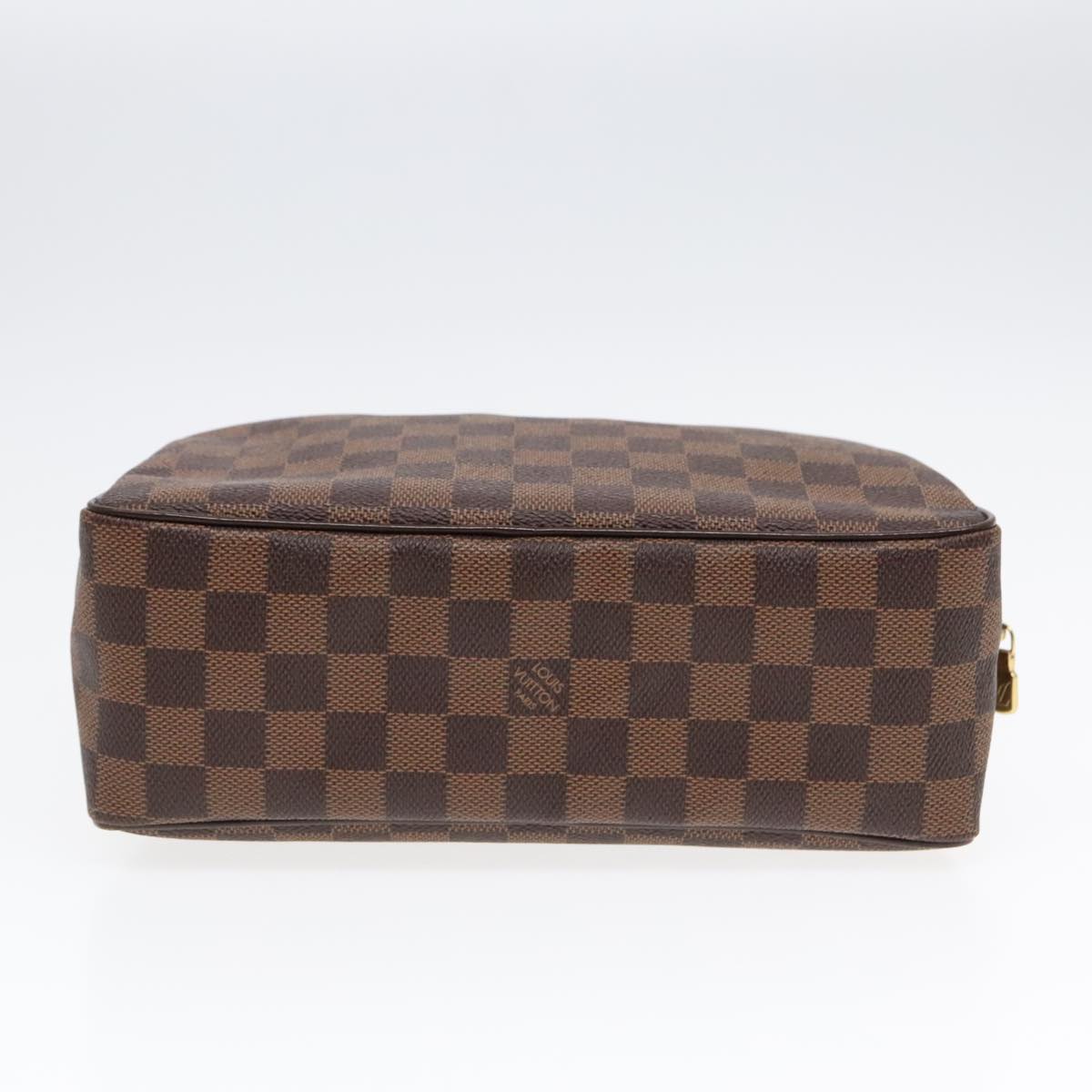 Louis Vuitton Trousse de Toilette Burgundy Canvas Clutch Bag