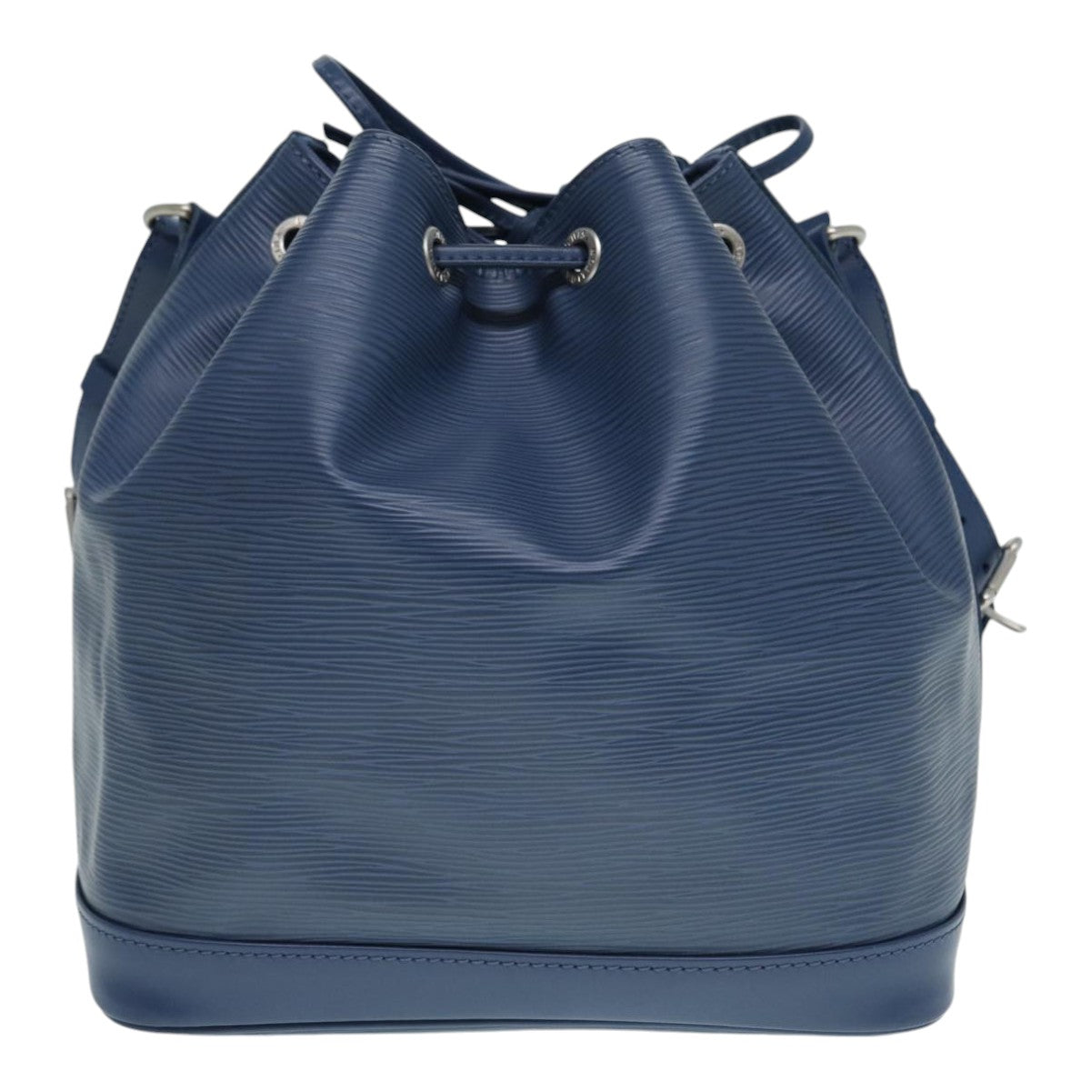 Louis Vuitton Noe Blue Leather Shoulder Bag