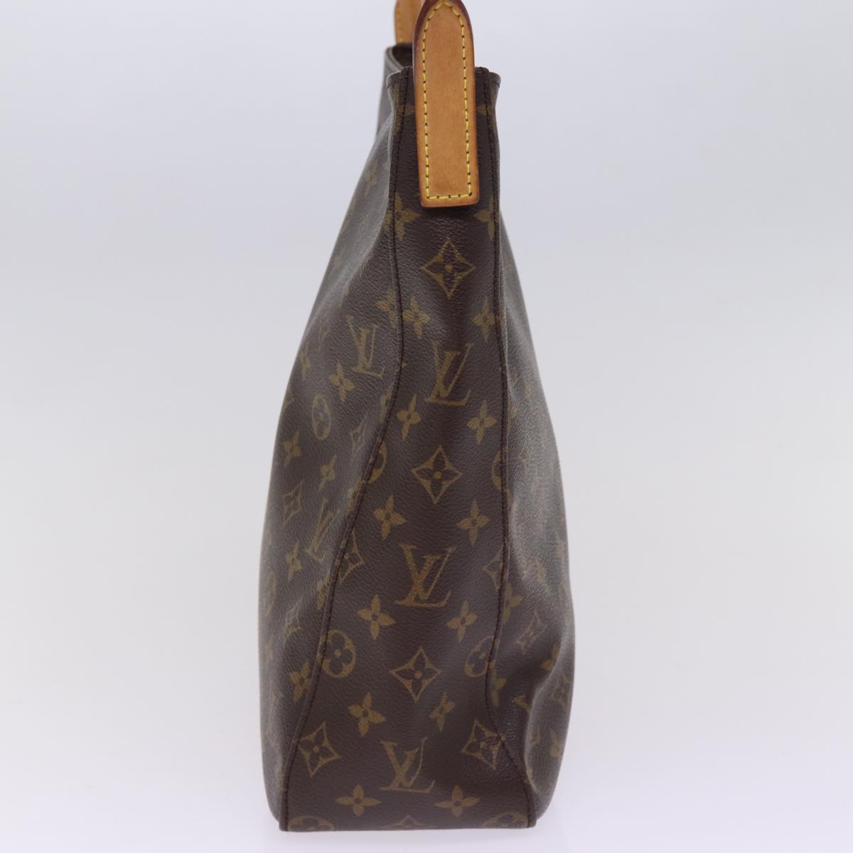 Louis Vuitton Looping Brown Canvas Shoulder Bag