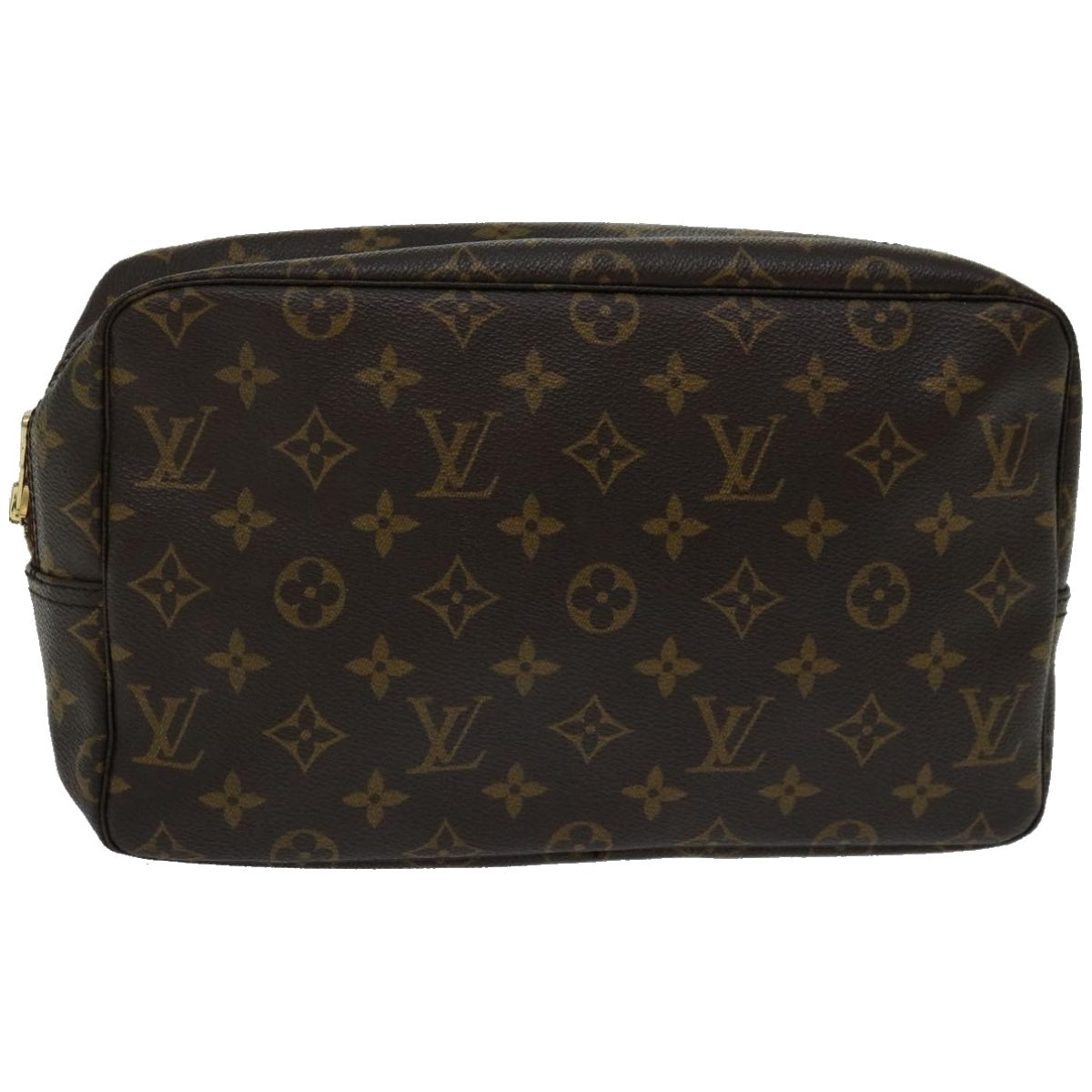 Louis Vuitton Trousse de Toilette Brown Canvas Clutch Bag