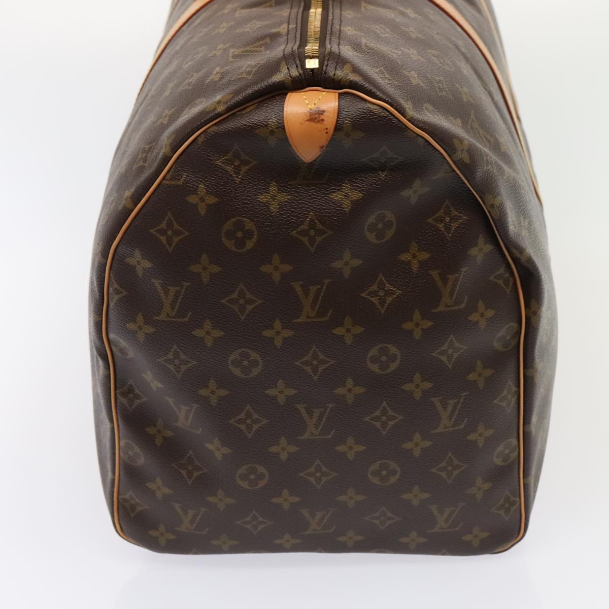 Louis Vuitton Keepall 60 Brown Canvas Travel Bag