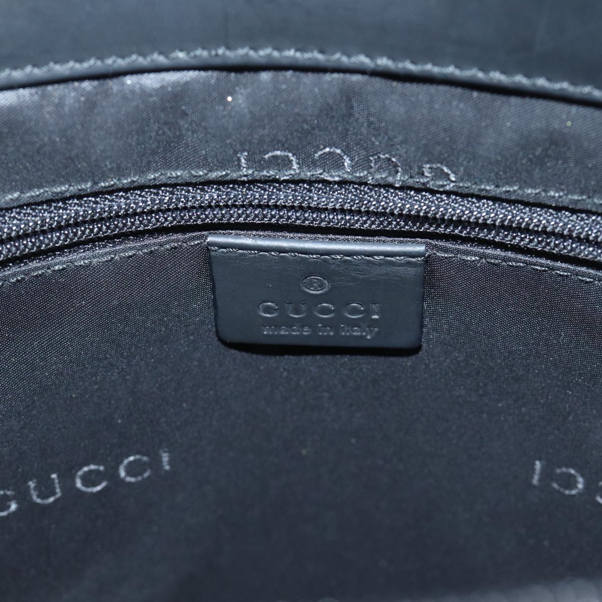 Gucci Bamboo Black Leather Hand Bag