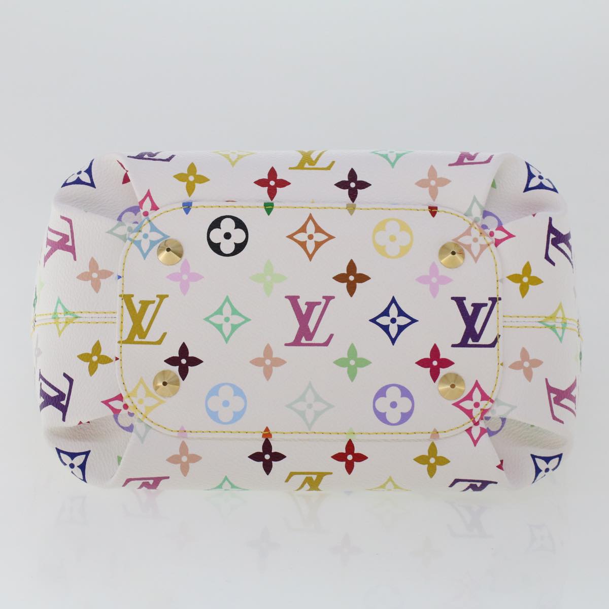 Louis Vuitton Annie White Canvas Tote Bag