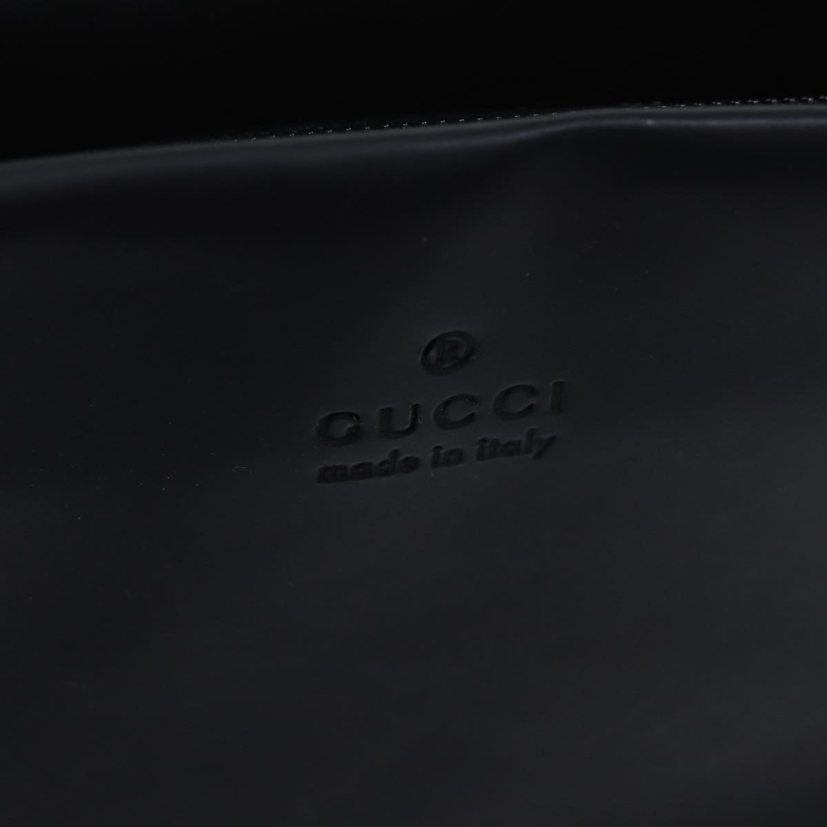 Gucci Bamboo Black Leather Hand Bag