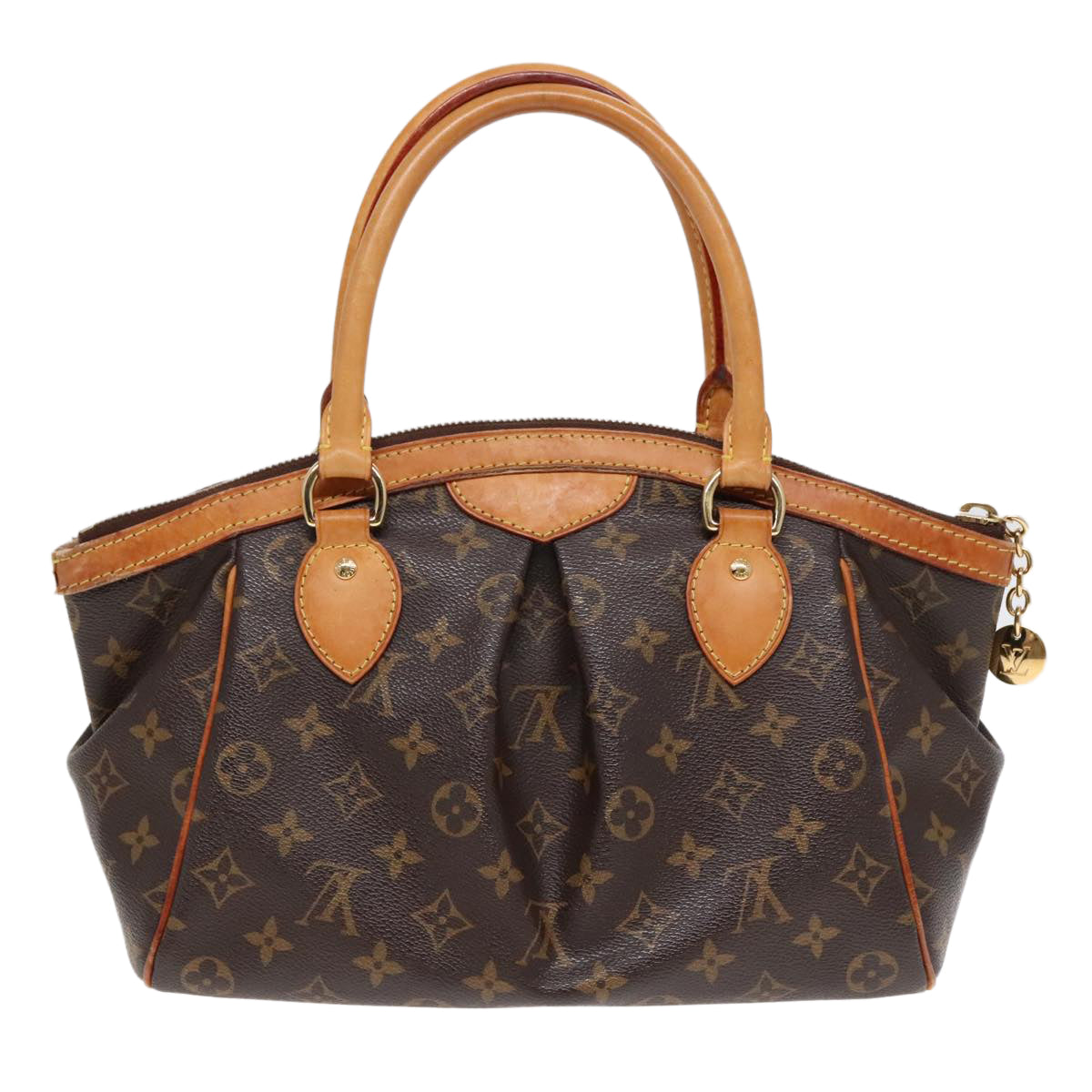 Louis Vuitton Tivoli Brown Canvas Hand Bag