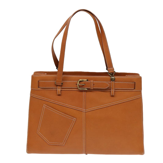 Dior Jeanne Brown Leather Tote Bag