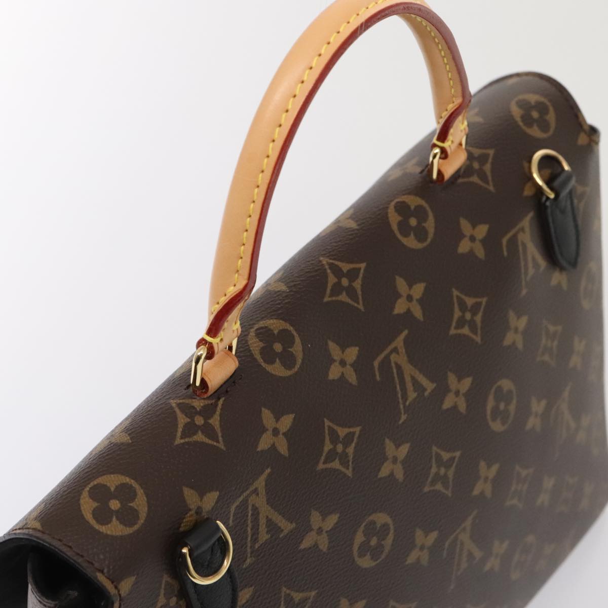 Louis Vuitton Marignan Brown Canvas Hand Bag