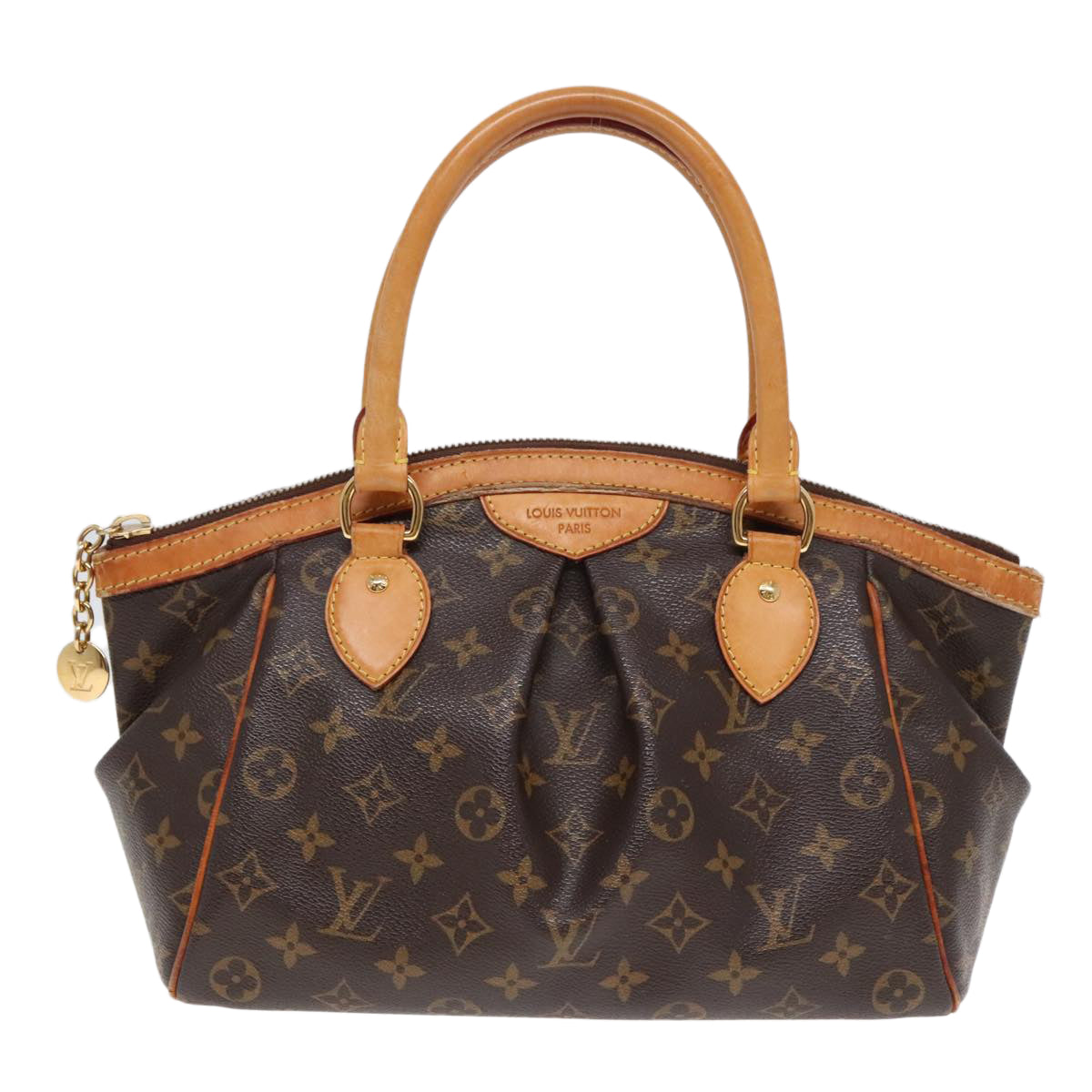 Louis Vuitton Tivoli Brown Canvas Hand Bag