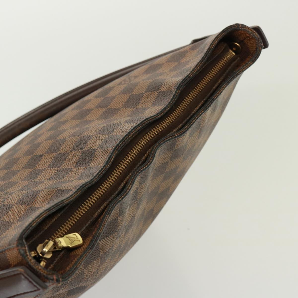 Louis Vuitton Looping Brown Canvas Shoulder Bag