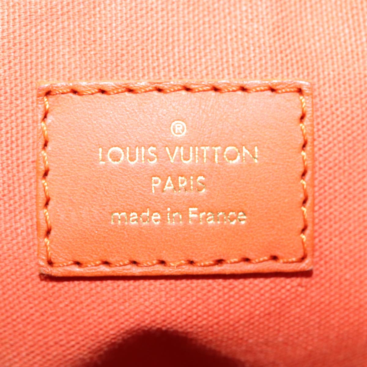 Louis Vuitton Pimont Mobile Orange Canvas Hand Bag