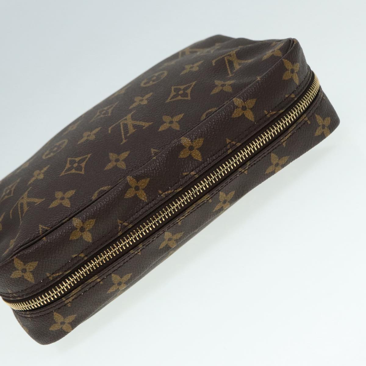 Louis Vuitton Truth Toilette 23 Brown Canvas Clutch Bag