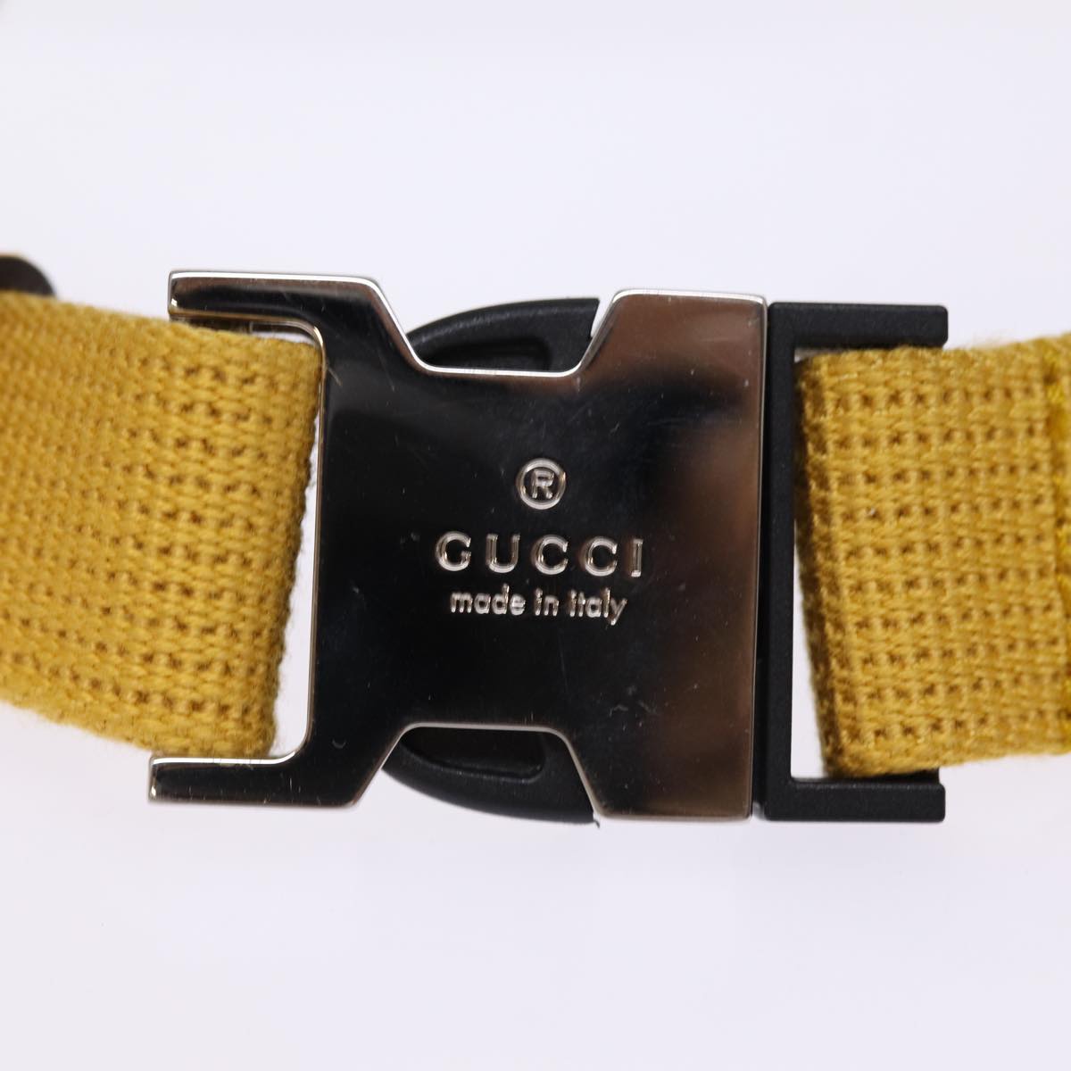 Gucci GG Jumbo Yellow Leather Shoulder Bag