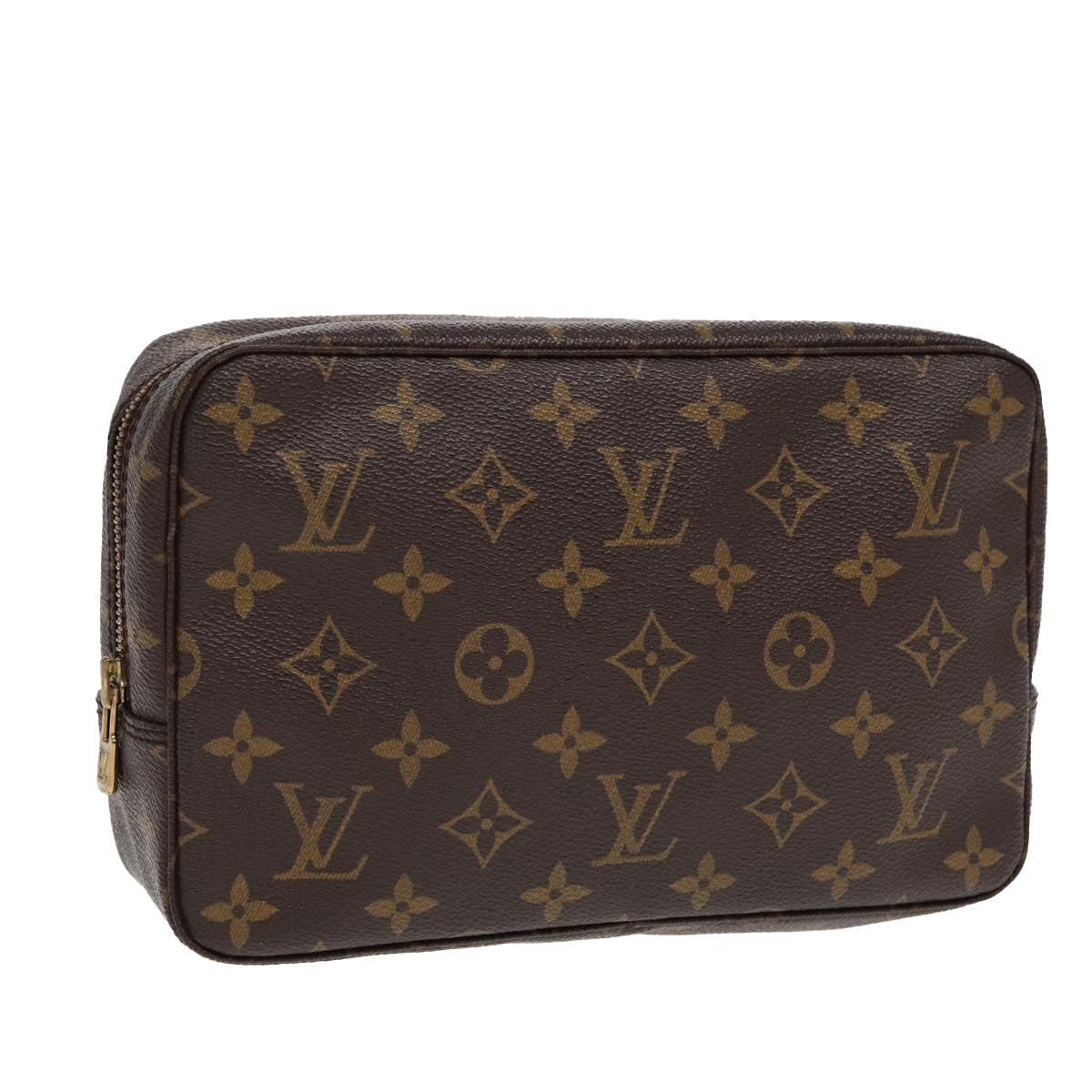 Louis Vuitton Trousse de Toilette Brown Canvas Clutch Bag