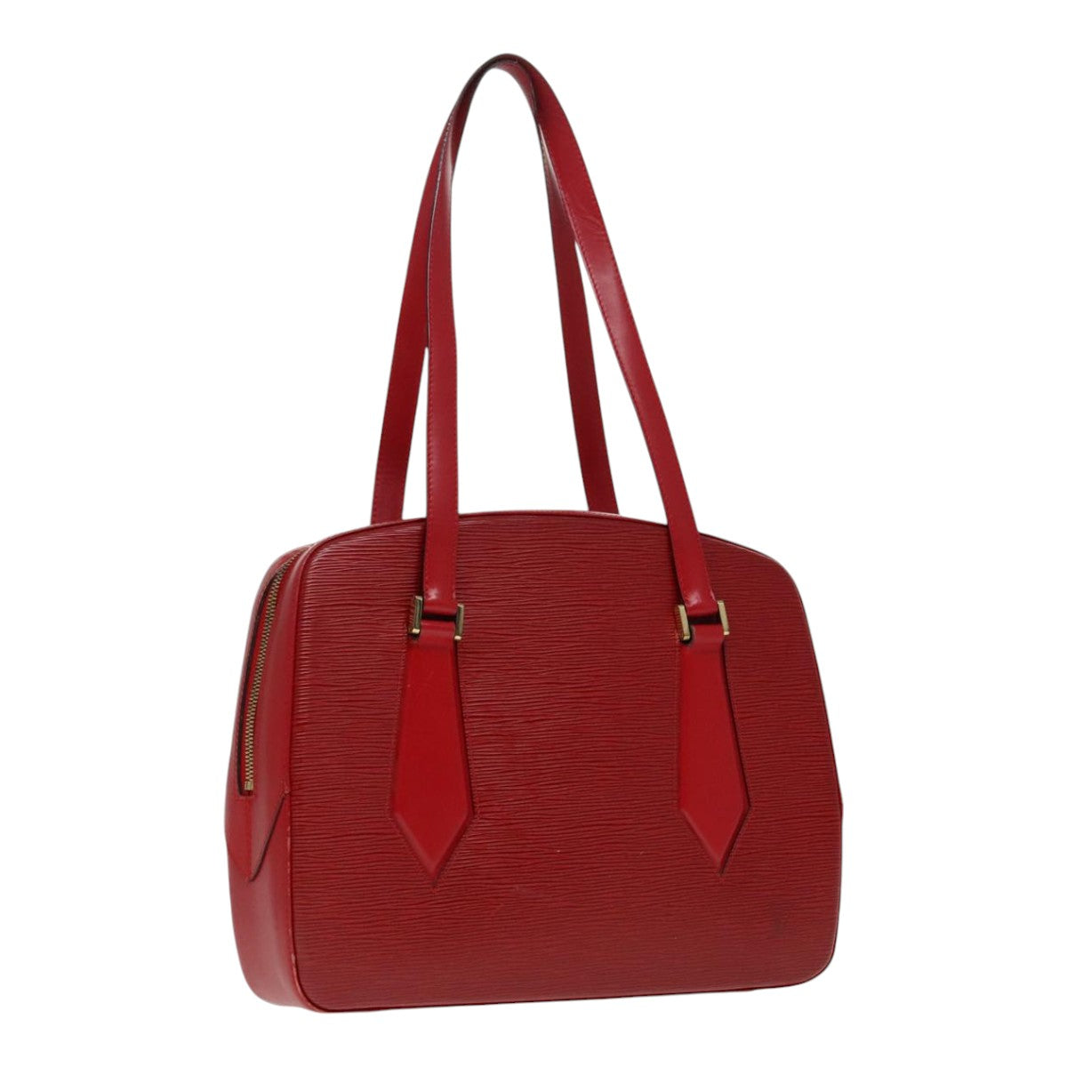 Louis Vuitton Voltaire Red Leather Shoulder Bag