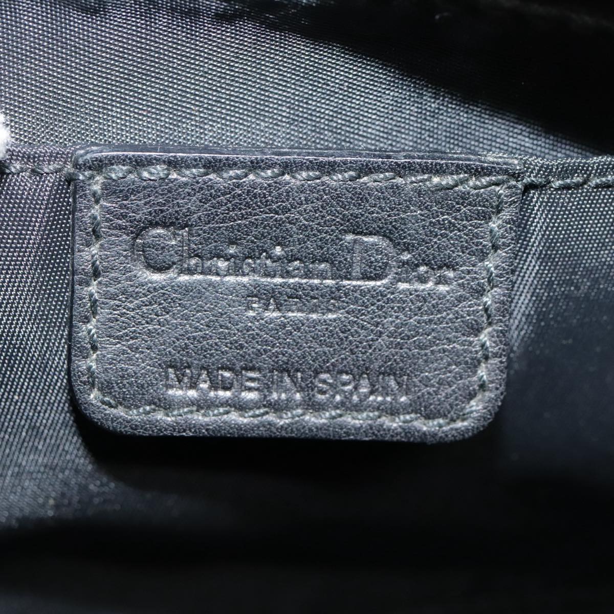 Dior Trotter Black Canvas Shoulder Bag