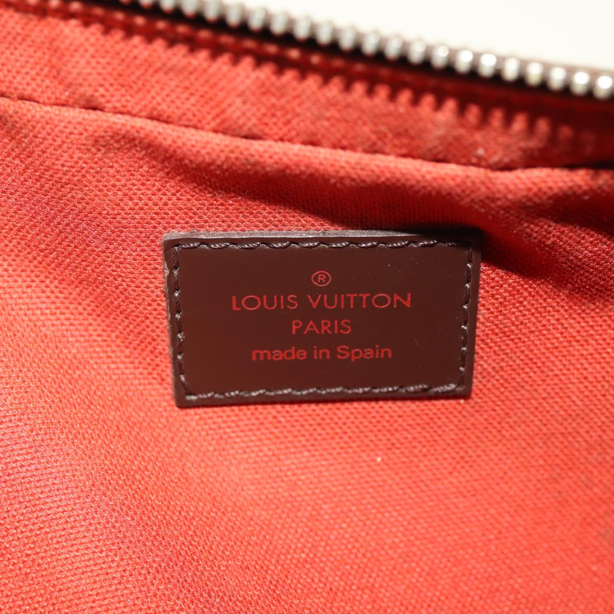 Louis Vuitton Geronimos Brown Canvas Shoulder Bag