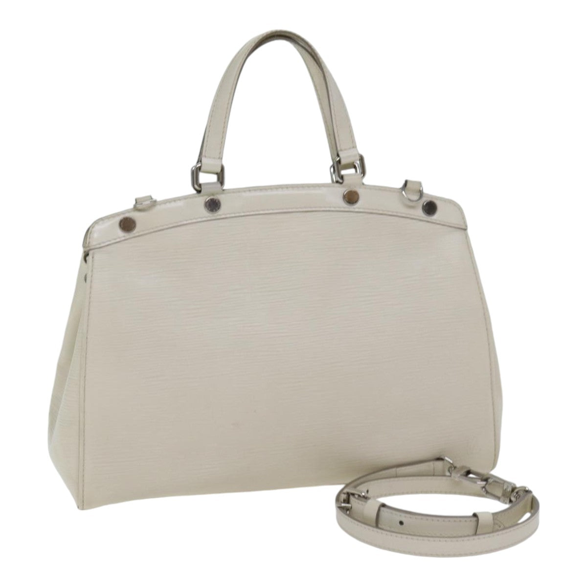 Louis Vuitton Blair White Leather Hand Bag