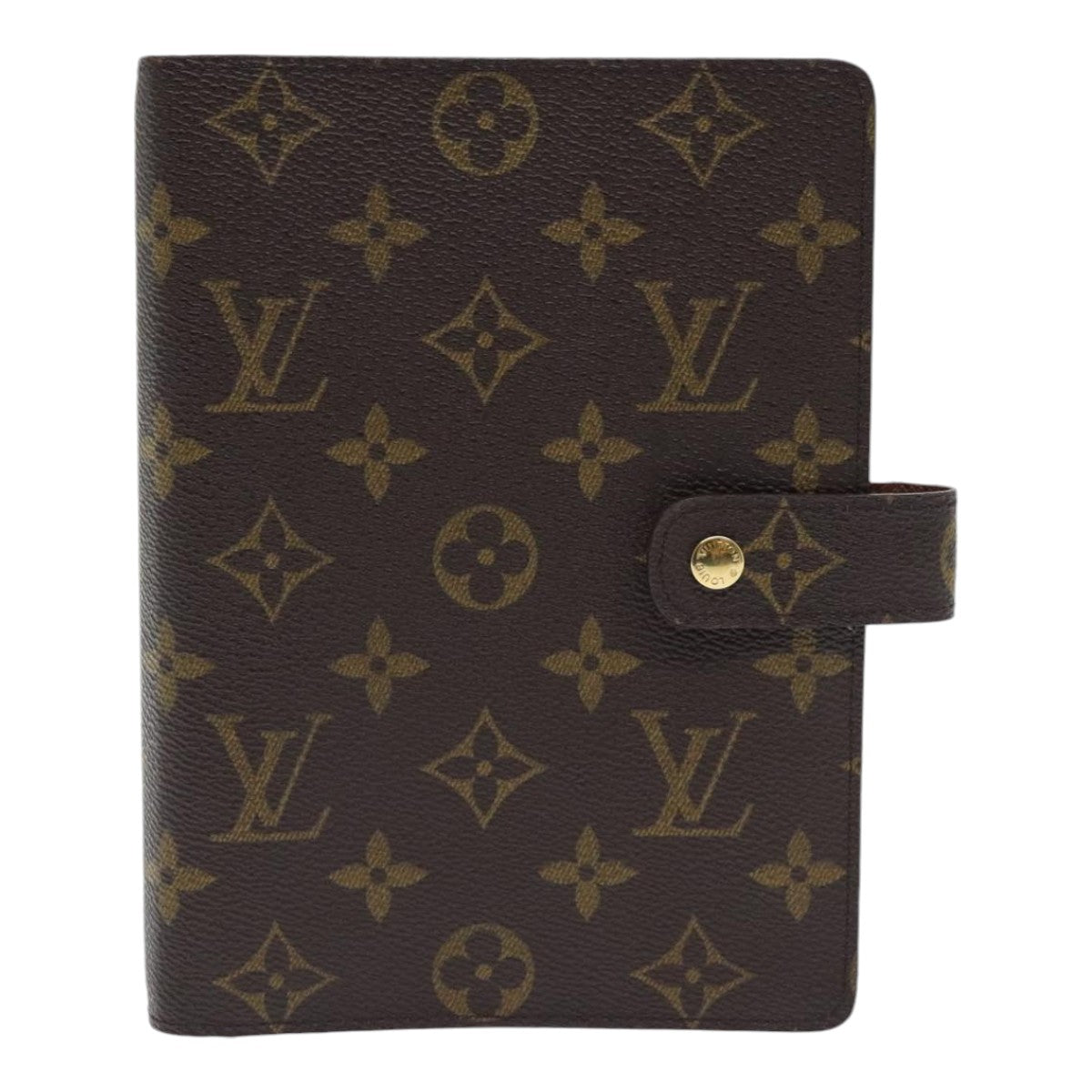 Louis Vuitton Agenda cover Brown Canvas Wallet Accessories