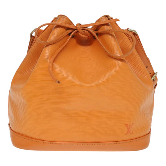 Louis Vuitton Noé Orange Leather Shoulder Bag