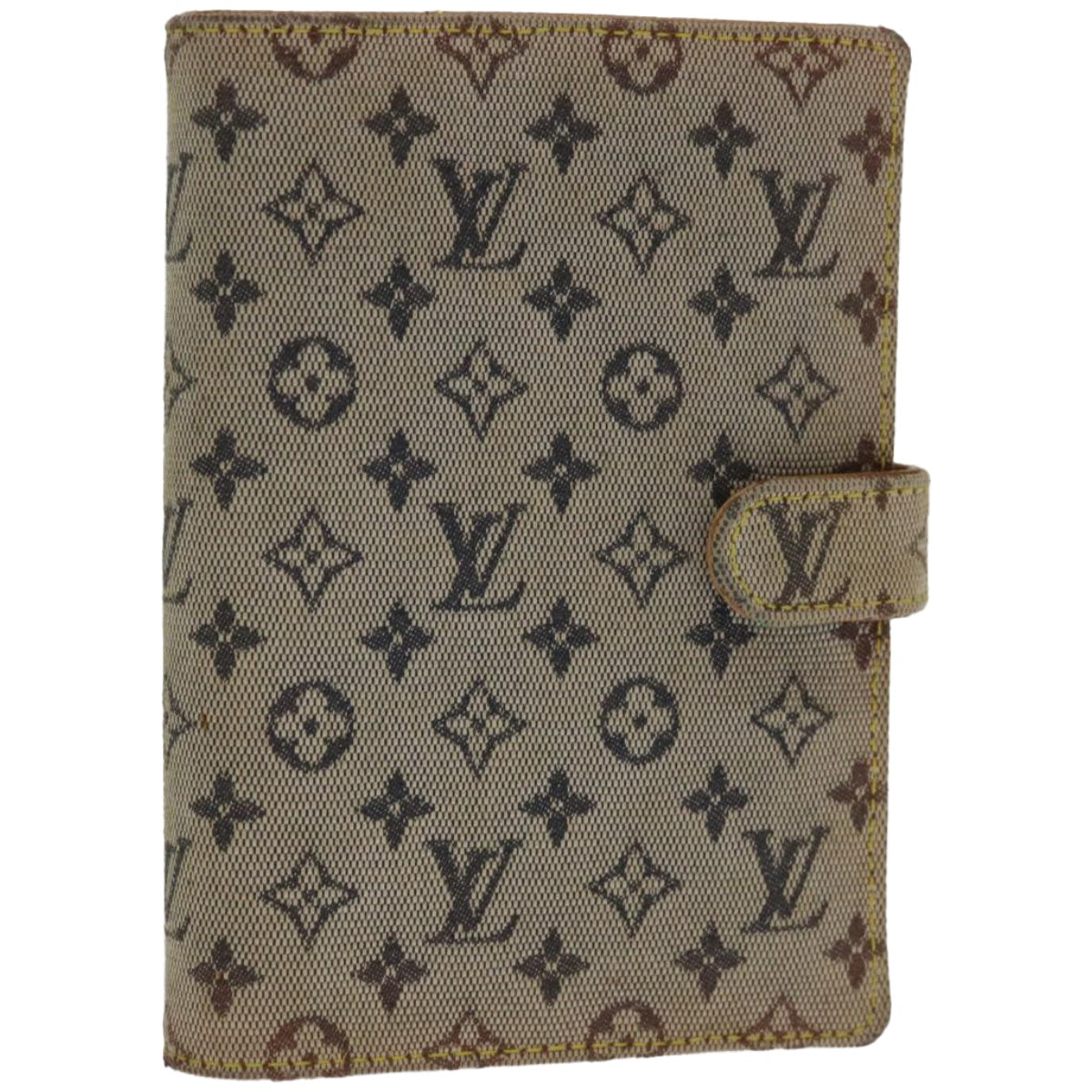 Louis Vuitton Agenda PM Blue Canvas Wallet Accessories